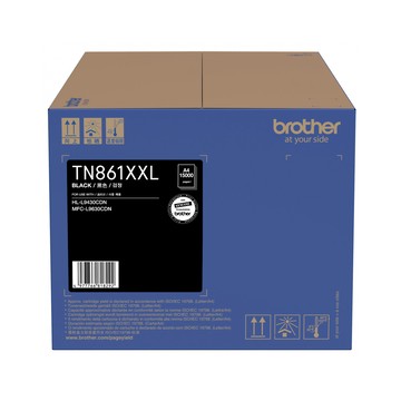 BROTHER TN-861 XXLBK 超高容量黑色碳粉匣(適用:HL-L9430CDNMFC-L9630CDN)