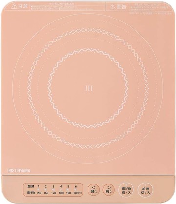 【日本代購】Iris Ohyama IH 電磁爐 1400W IHK-T37-P