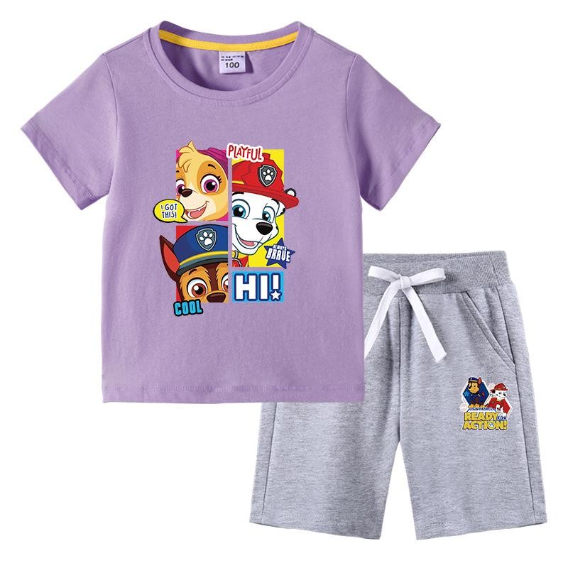 子供服 セットアップ パウパトロール キッズ ベビー Tシャツ 半袖 半