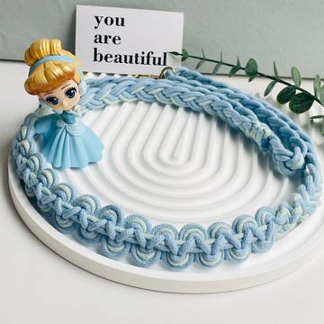 聖誕禮物 交換禮物 手工編織 手機繩 手機掛繩 可調長度 蕾絲