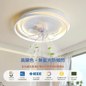 【免運/可開票】火速發貨 吸頂燈 吸頂風扇燈 吸頂風扇 直流風扇 風扇燈  年新款全光譜護眼吸頂燈現代簡約風扇燈吊扇燈書房主臥室燈具