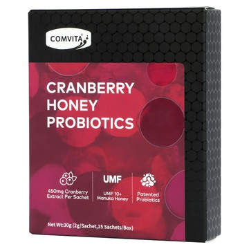 COMVITA 康維他 UMF10 + 蔓越莓蜂蜜益生菌  15包  2g  1盒