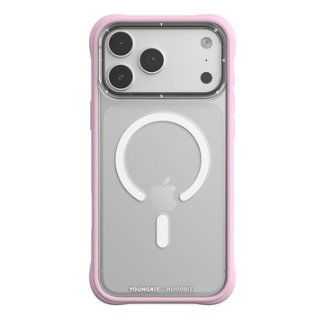 【HIPPORIZZ】iPhone 17 Pro Youngkit Swapit 櫻花粉矽膠磁吸保護殼