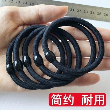 台灣出貨 綁頭髮髮圈 高彈力髮圈 韓系髮圈 綁頭髮 黑色髮圈 髮繩 髮飾 髮束 髮圈 綁馬尾 不咬髮髮圈 無痕無接縫髮圈