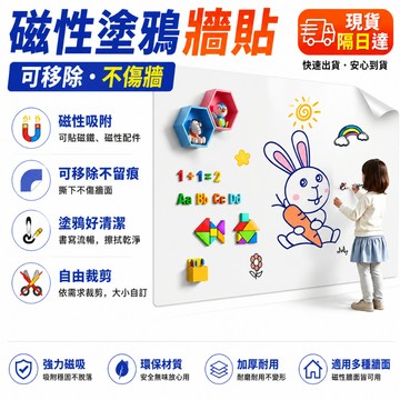 現貨6h+發票+免運🔥不傷墻白板貼 無痕白板貼 粘貼畫板 可擦寫字板 兒童繪畫板 磁鐵板 磁性畫板 白板貼 磁鐵白板