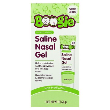 Boogie Wipes, 生理鹽水鼻腔凝膠，1 盎司（28 克）