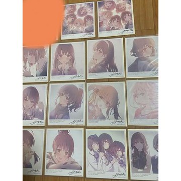 路人女主的養成方法動漫Fine劇場全員特典限定簽名色紙加藤惠周邊