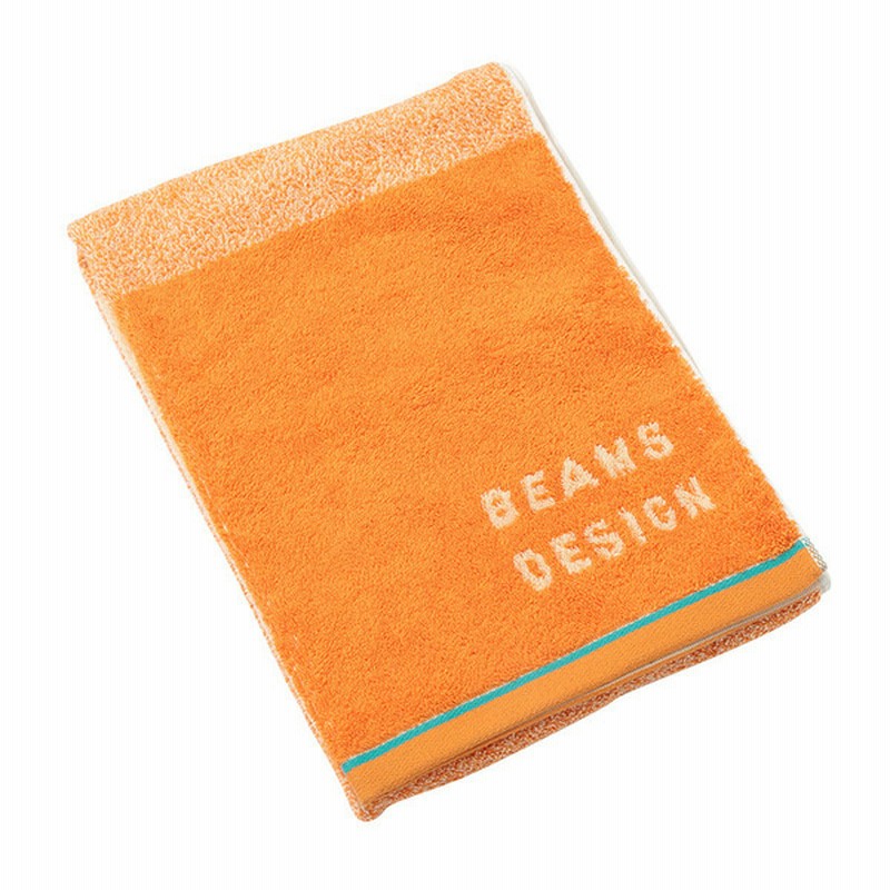 一広株式会社 セブンプレミアムライフスタイル Beams Design シンプルロゴ バスタオル オレンジ 通販 Lineポイント最大5 0 Get Lineショッピング