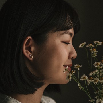 Clara_天氣珍珠耳環