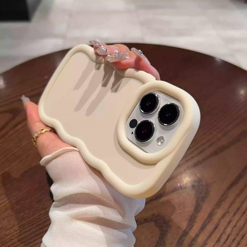 免運·大波浪邊小眾高級感三星S24+手機殼S23Ultra防摔S22FE馬卡龍s21新爆款A51女A73軟A52矽