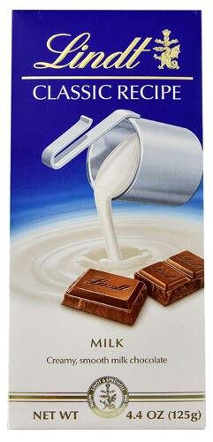 Lindt Classic Recipe Milk Chocolate Bar 4.4 oz