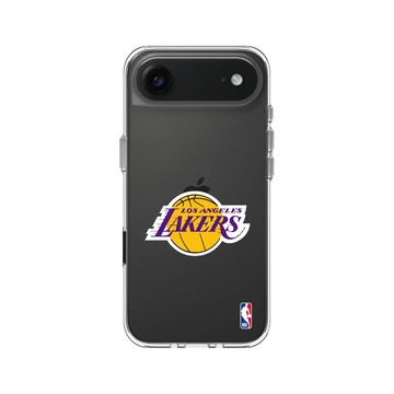 iPhone Air Clear Case（相機按鈕） 透明 - NBA - Logo-洛杉磯湖人 L.A. Lakers