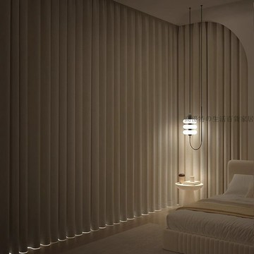 🌟臺灣出貨🌟棉麻全遮光臥室高級感客廳陽臺遮陽防曬隔熱新款奶油風布 窗簾 窗簾布 落地窗簾 遮光窗簾