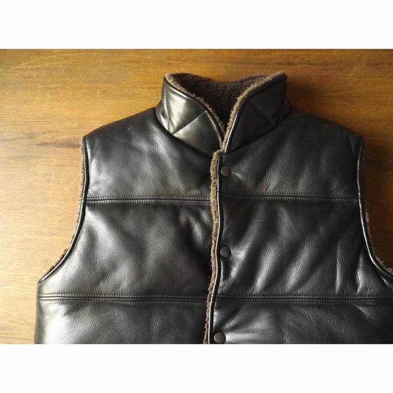 大学生協のスーツ提携店割引 Y'2 LEATHER REVERSIBLE OIL STEER SV-03 ベスト ワイツーレザー ジャケット・アウター