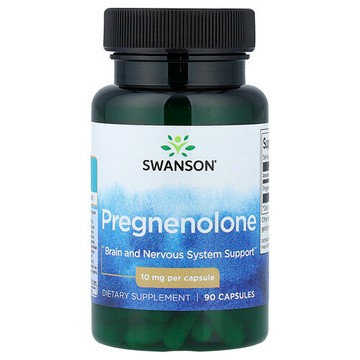 Swanson Vitamins, 孕烯醇酮膠囊，10 毫克，90 粒裝