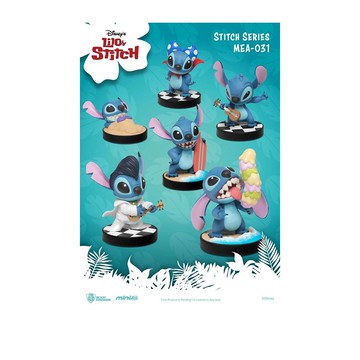 野獸國 MEA-031 史迪奇系列盲盒手辦公仔盒玩 (單入隨機出貨)