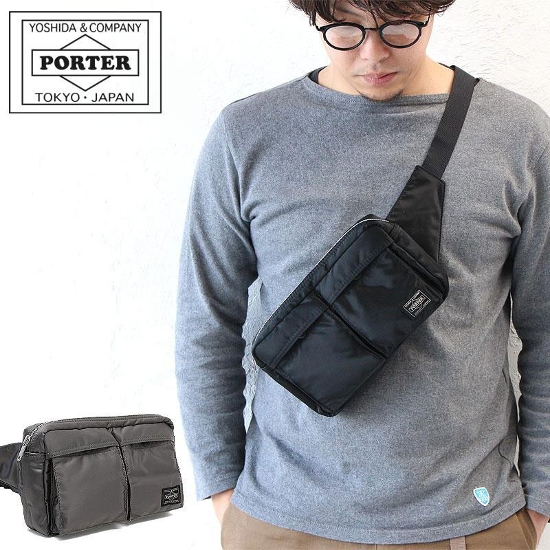 porter by yoshida tanker waist bag s (black) - 622-76629-10 -  store