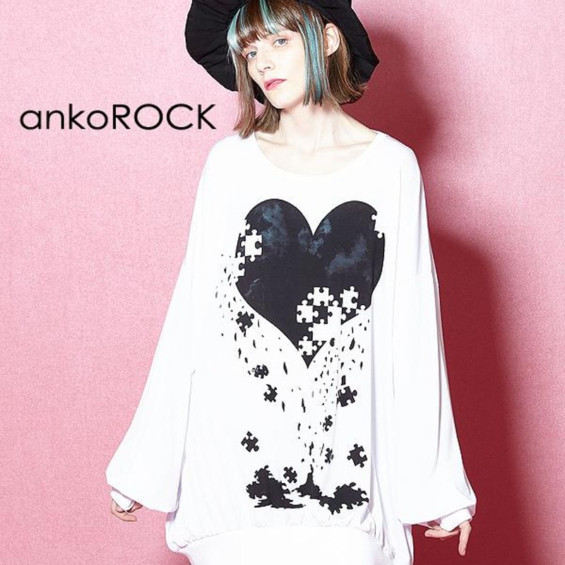 ankoROCK アンコロック トップス ロングスリーブ カットソー/Tシャツ