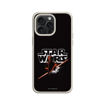 iPhone 15 Pro Max SolidX 貝殼灰 - 迪士尼-星際大戰 Star Wars - 達斯魔-星際大戰Logo