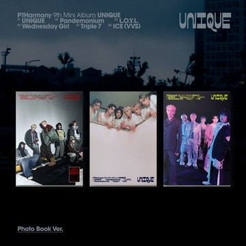 [Random] P1Harmony Mini 9th Album [UNIQUE] (Photobook Ver.)