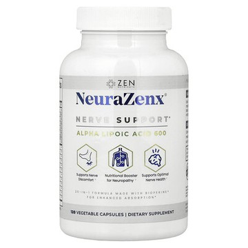 Zen Nutrients, NeuraZenx®，神經幫助，120 粒素食膠囊