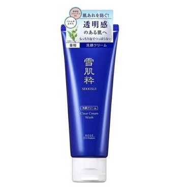 KOSE 高絲 雪肌粹淨白洗面乳 120g＊夏日微風＊
