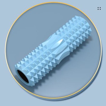健身緩解疲勞滾筒瑜伽月牙柱泡沫軸肌肉放松按摩狼牙棒拉伸