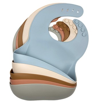 BabyPark 韓國嬰兒矽膠圍兜