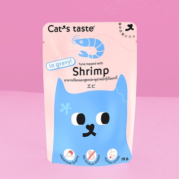 Cat's taste 貓餐包挑嘴貓鮪魚鮮蝦肉湯
