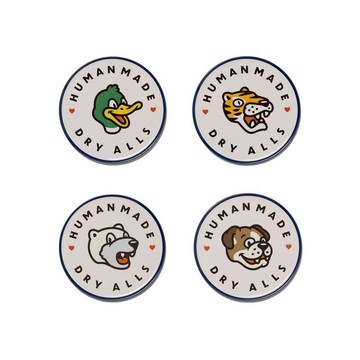 【JPPSC】2026SS HUMAN MADE ANIMAL COASTER SET 動物 杯墊 四入 現貨