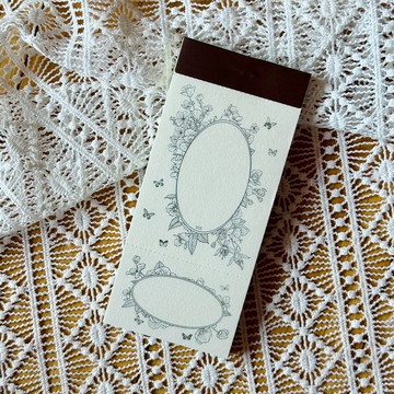 芳香花園 - 海棠花 便箋本