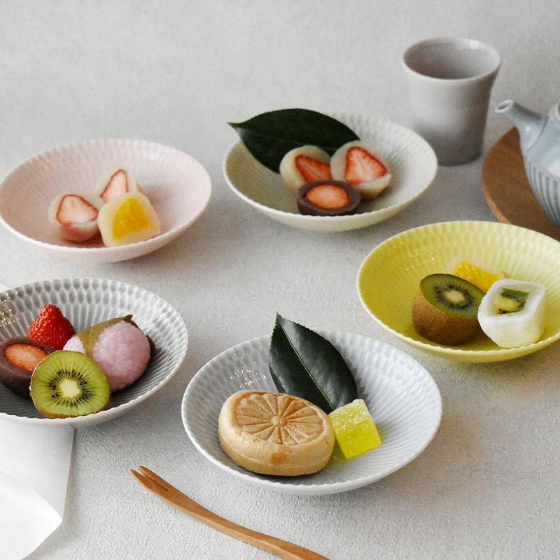 イタリア製 陶器 デザートボウル フルーツ柄 サラダボール 鉢 カラフル