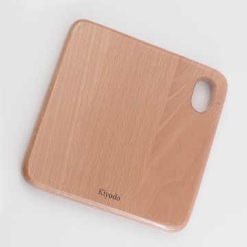 KIYODO手作山毛櫸隔熱墊-方形-4入