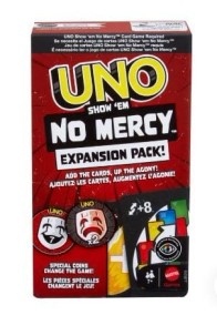 『高雄龐奇桌遊』 UNO卡牌遊戲 毫不留情擴充 uno no mercy expansion 正版桌上遊戲專賣店