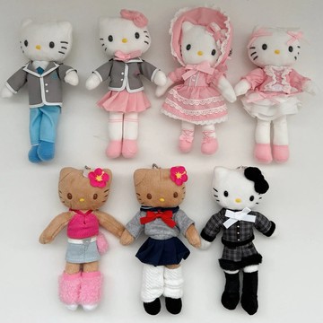 【三麗鷗Sanrio】Hello Kitty 日本限定 百變系列 hello Kitty 長腿Kitty 吊飾