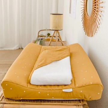 Gloop 純棉連帽浴巾 / 夕陽橙