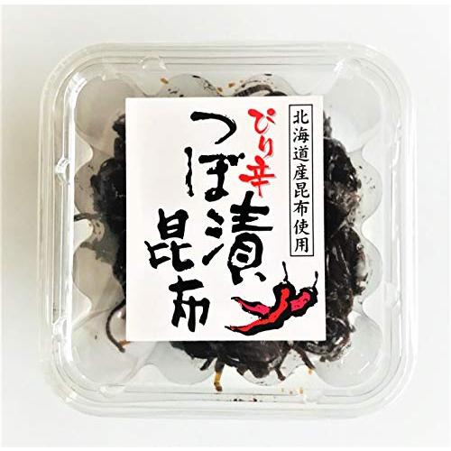 ぴり辛つぼ漬昆布150g×１箱（18個入り）