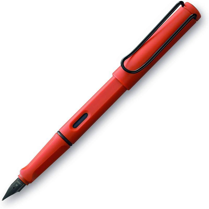 LAMY ラミー 万年筆 EF 極細字 サファリ ファースト テラレッド L41TE-EF 両用式 限定 正規輸入品