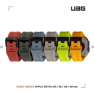 UAG Apple Watch 42/44/45/46/49mm 潮流矽膠錶帶