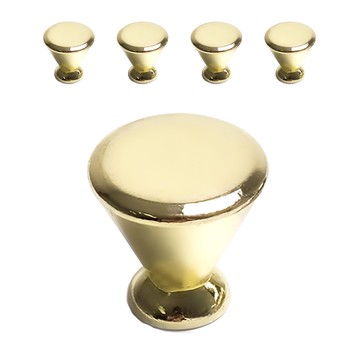 Sonjabisesang 旋律金色單孔家具把手  金色  5個