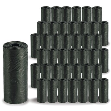 汪喵 狗狗拾便袋 補充包  黑色  42捲  20枚