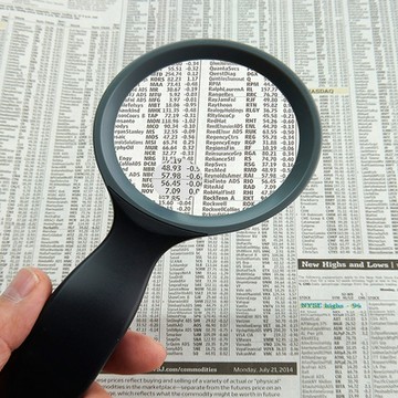 《CARSON》大鏡面聚焦5倍放大鏡-2.5x-- 物品觀察 老人閱讀 年長長者 輔助視力