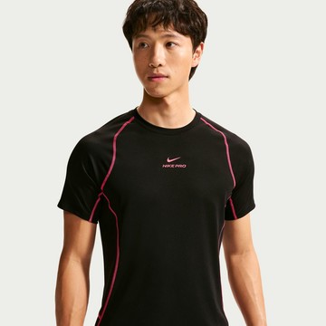 NIKE AS M NP DF NPT SS TOP 男訓練短袖 黑-HV0410011