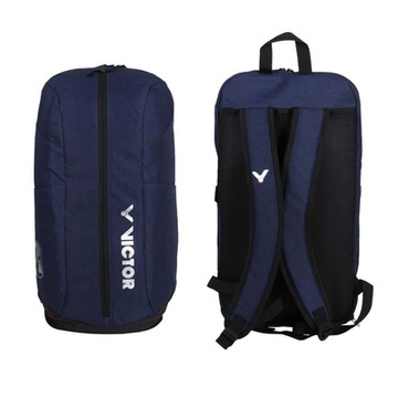 VICTOR 大型後背包-雙肩包 肩背包 裝備袋 球拍包 羽球 勝利 BR3048B 丈青銀