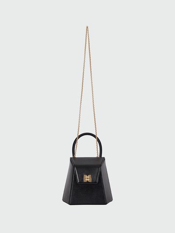 HELEN Hard-shaped Chain Bag_Black