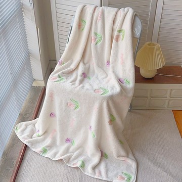 現貨《四季毯子I6C』珊瑚絨空調毯 毛毯被子 ♥ 法蘭絨蓋毯 午睡毯 沙發毯 保暖毛毯 辦公室毯 四季通用 柔軟親膚