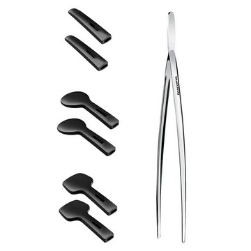 tescoma Presto 3對不沾鍋尼龍夾套組 (30.5cm)  黑色 + 銀色  1組