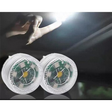 LED鈕扣電池燈 置物箱燈 車廂燈 觸摸燈 車箱燈 觸控燈 拍拍燈 按壓燈 汽車百貨 車用品
