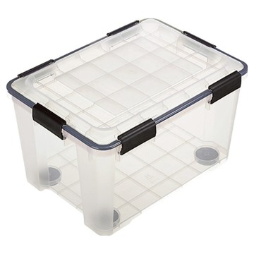 KEYWAY 聯府 Fine 防潮整理箱 附輪 35L  503 x 366 x 300mm  KT-35  1個
