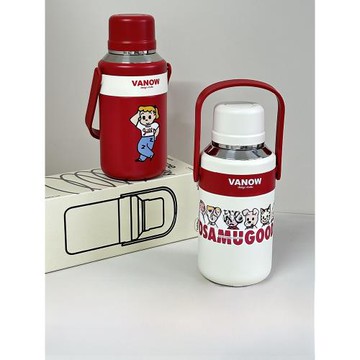 英國VANOW保溫杯大容量水杯便攜316不銹鋼杯子男女學生高顏值水壺